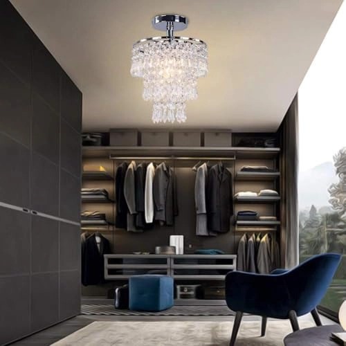 Small Crystal Chandelier