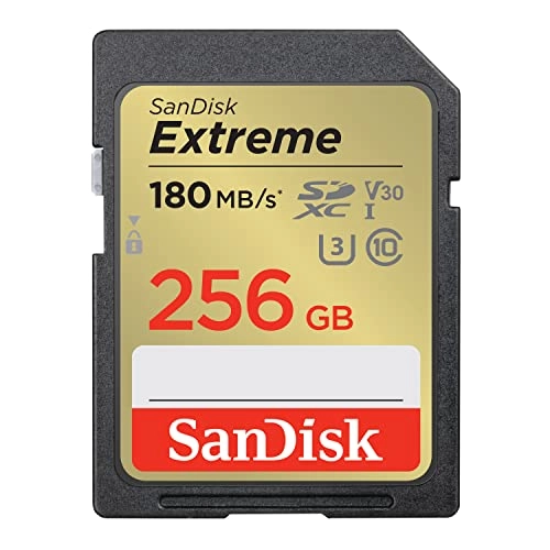 Extreme SDXC UHS-I 256GB 180 Mb/s