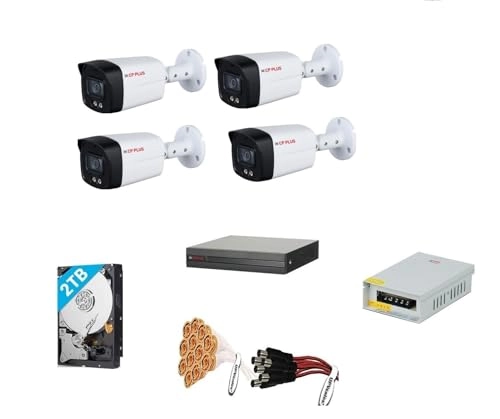 5MP Guard+ Colour Vision Camera + 8 CH DVR + 2 TB HDD