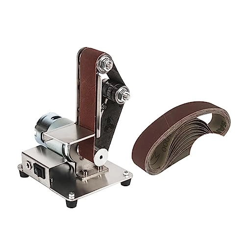 Mini Belt Sander - 7 Variable Speed 10 Sanding Belts