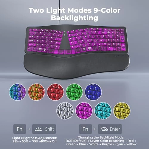 K2000 - QWERTY USB-A, USB-C
