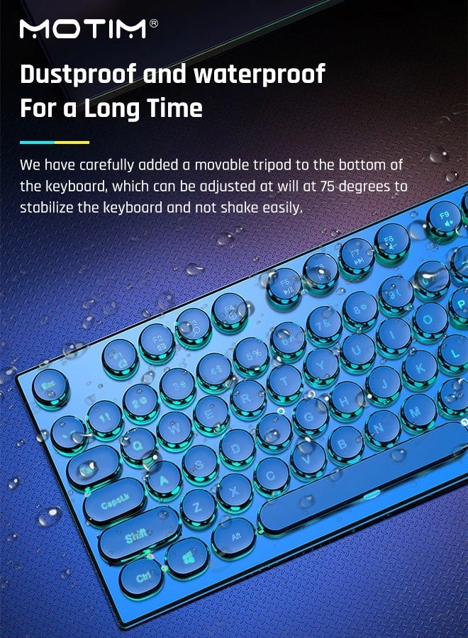 Mechanical Gaming Keyboard + Gaming Mouse - EN Wired