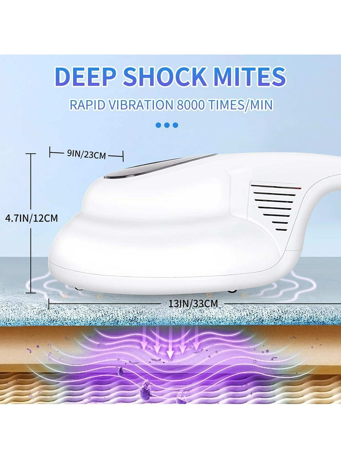 Handheld Dust Mite Vacuum Cleaner
