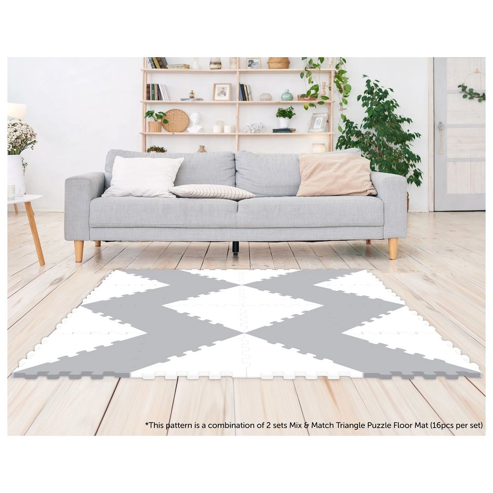 Triangle Puzzle Floor Mat - 10 Months