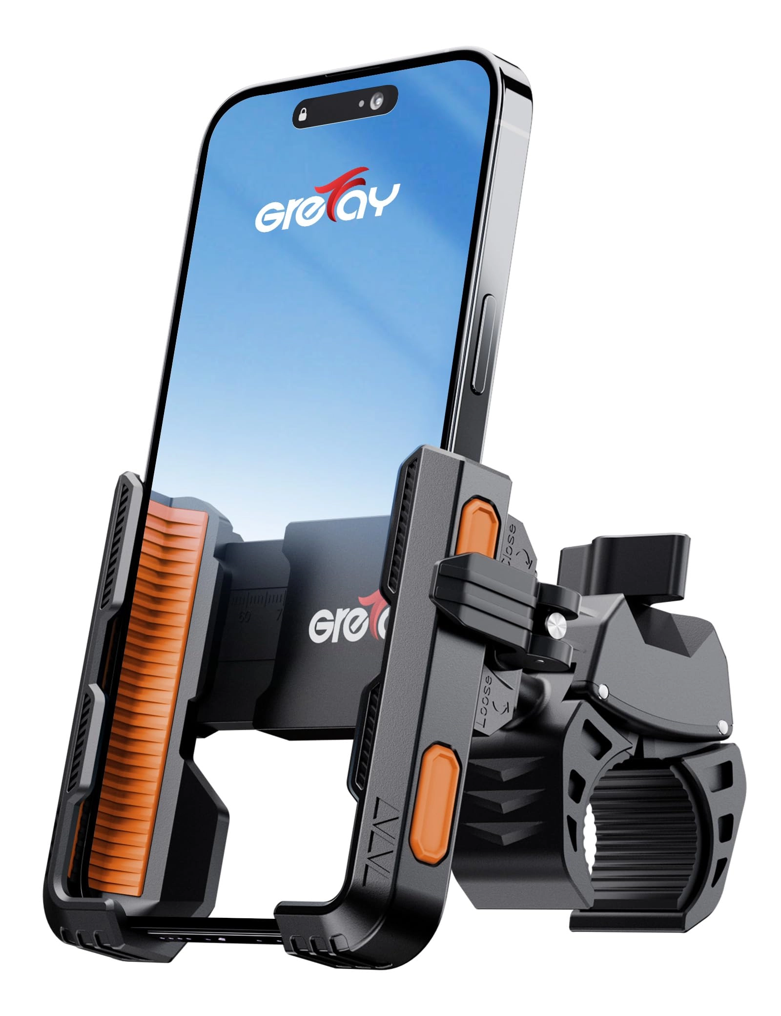 GREFAY PBH503XS - 360° Universal 4.5-7" Smartphone Handlebar Holder