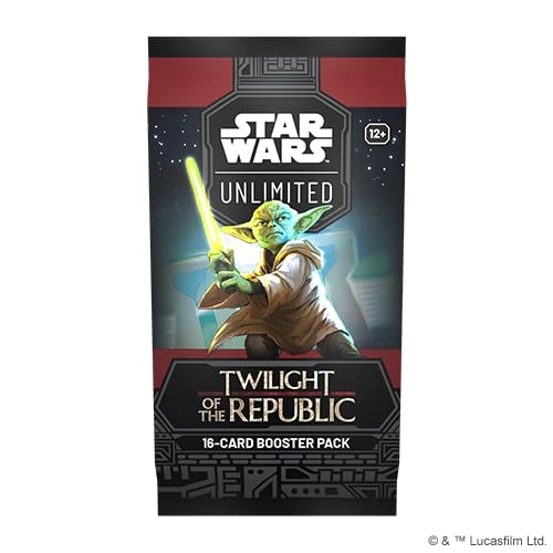 Star Wars: Unlimited TCG Twilight of The Republic Booster Display - Set of 24 Booster Packs