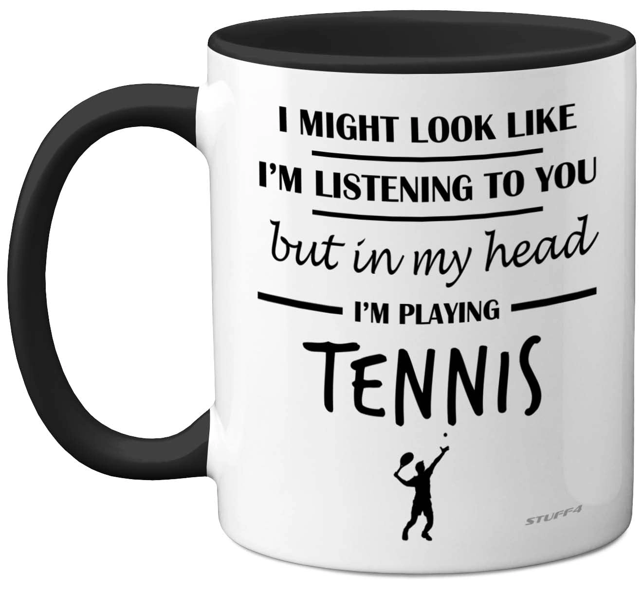 STUFF4 Tennis Mug - 1 pcs Funny
