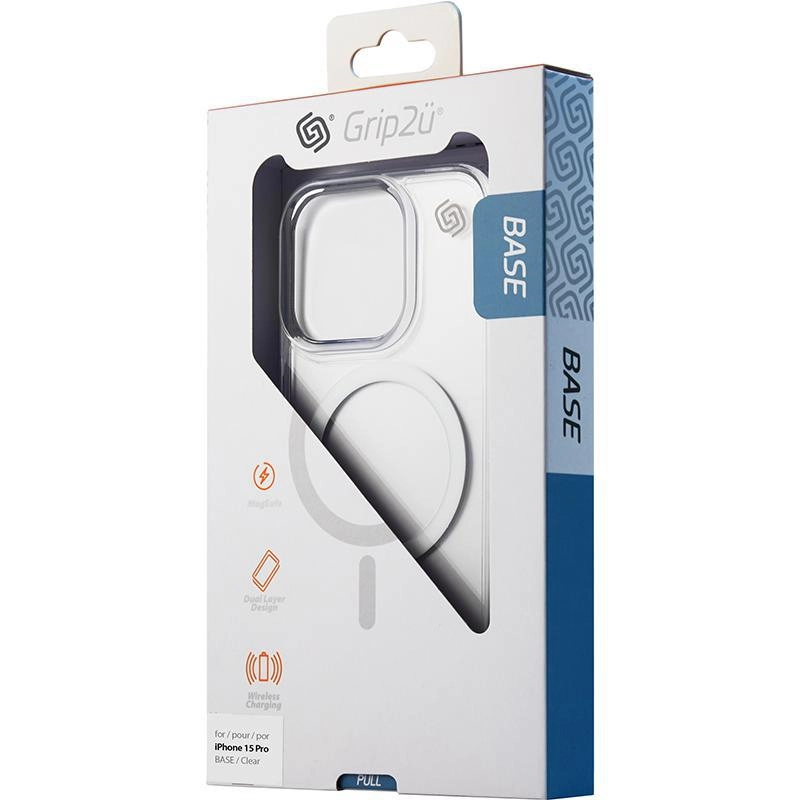 Base Back Cover Mobile Case with MagSafe for iPhone 15 Plus