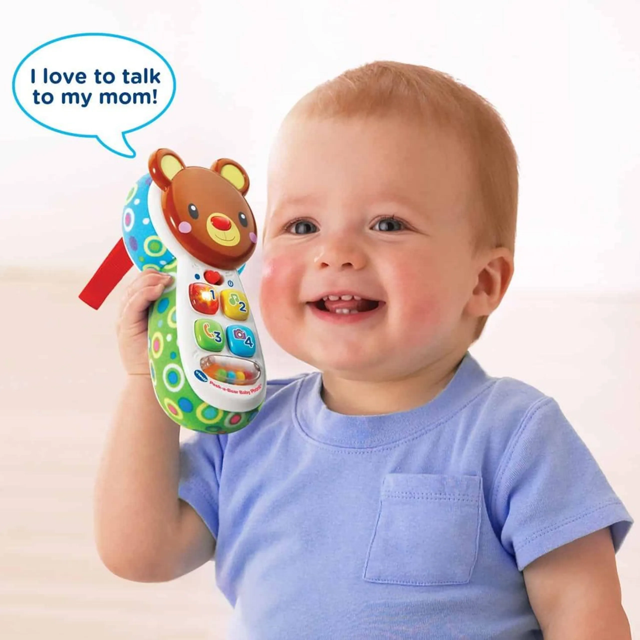 Peek-A-Boo Musical Phone - 4 songs 3 months & above