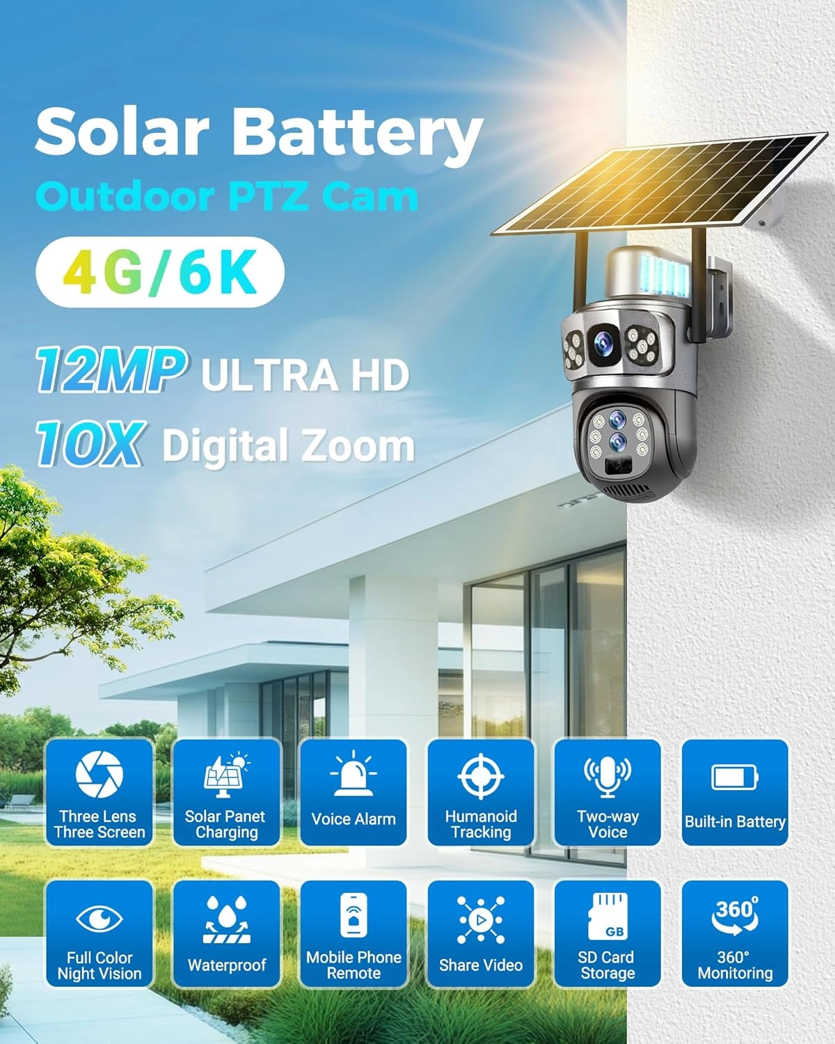 Solar Security Camera