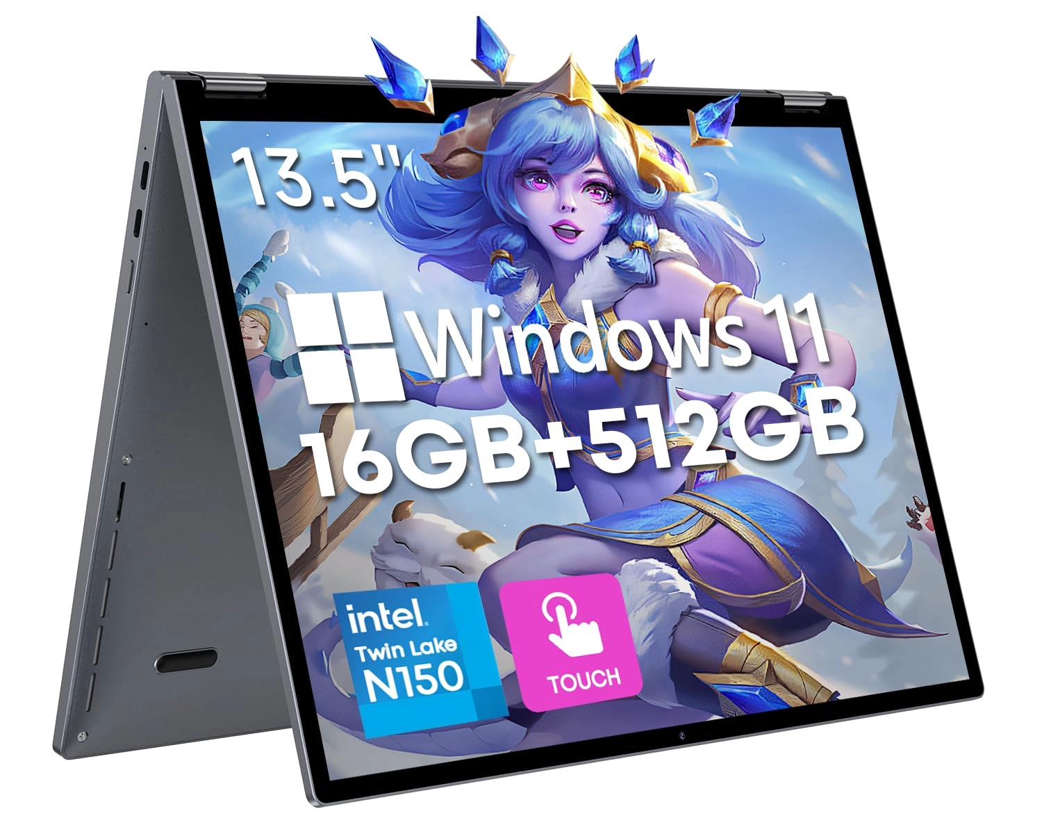 Chuwi FreeBook - 13.4'' N150 16GB DDR5 512GB SSD