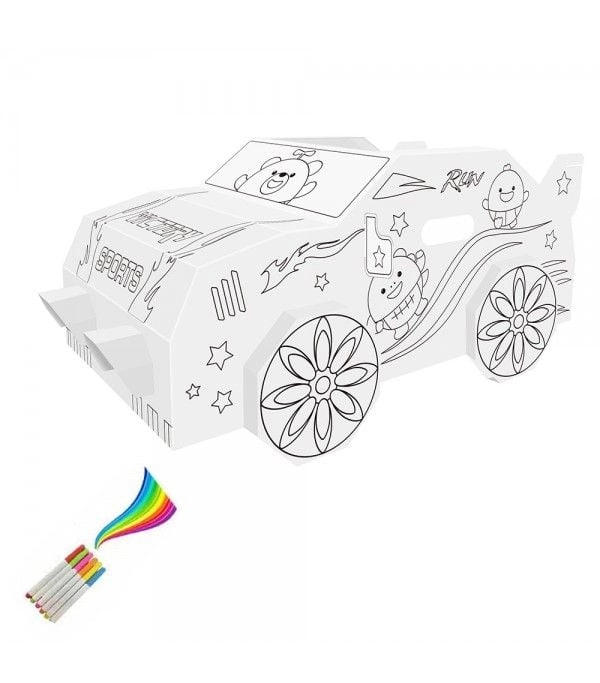 Wearable Car Doodle Kit - 3+ years