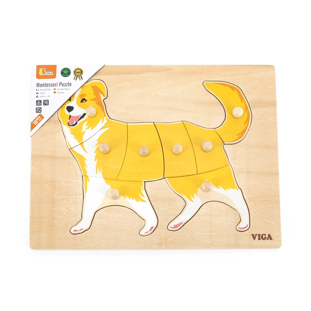 Montessori Puzzle Dog - 3 +