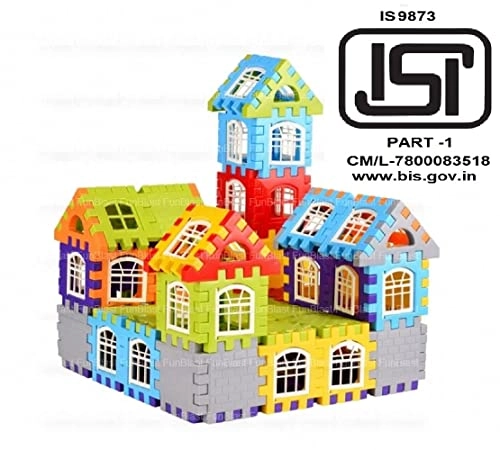 House Building Blocks - 215 pcs