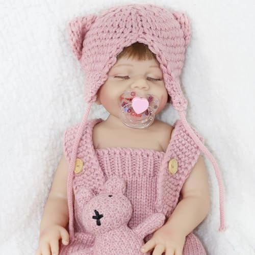Reborn Baby Doll - 20" Silicone Full Body Vinyl Ages 3+ Gift Set