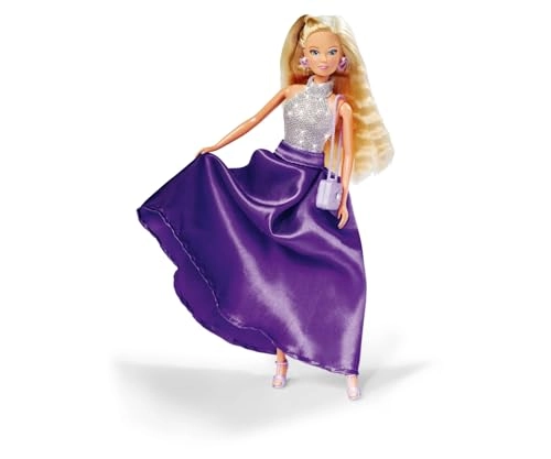 Steffi Love Dressing Doll - 29cm Purple Ages 3+