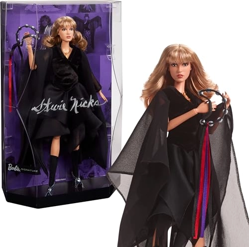Stevie Nicks Doll - Plastic Black dress Ages 16+