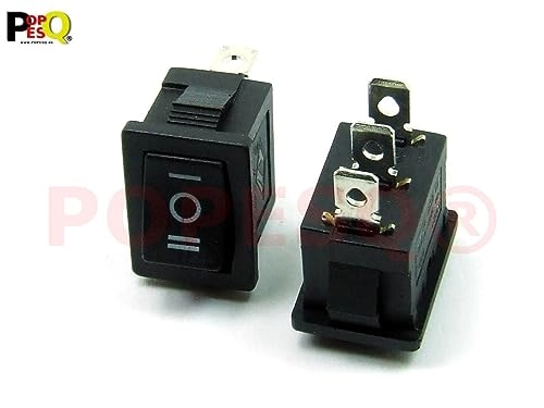 Switch 1 Contact - ON-OFF-ON 6A/250V