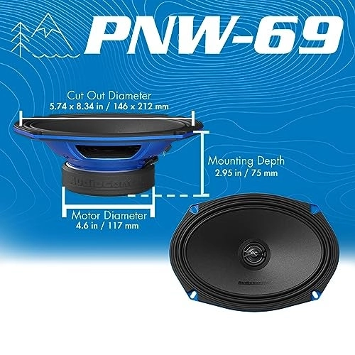 PNW Series - 6x9 Coaxial Full Range