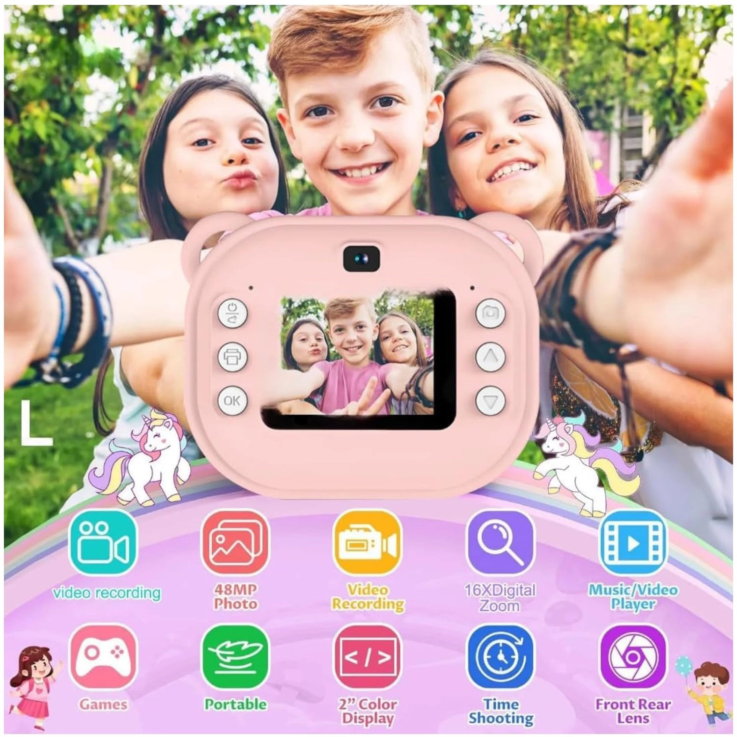 kids Mini portable printer
