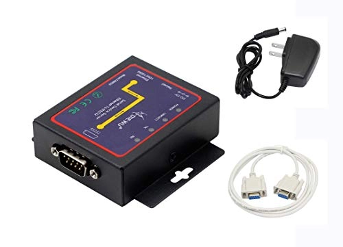 RS232 to Ethernet Serial Device Server - RS232 Male 1 Port RJ45