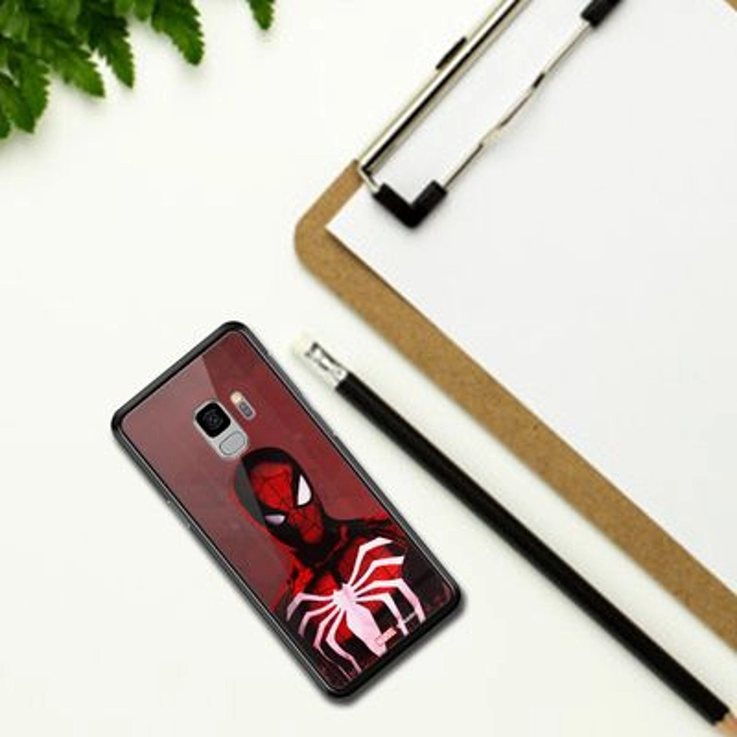 Spiderman Potrait Back Case for Galaxy S9