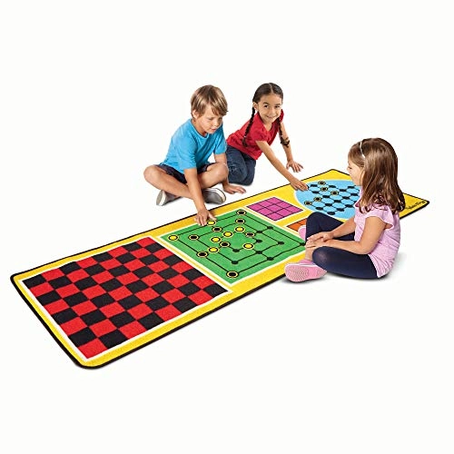 4-in-1 Game Rug - 3 years and up 1 pieces