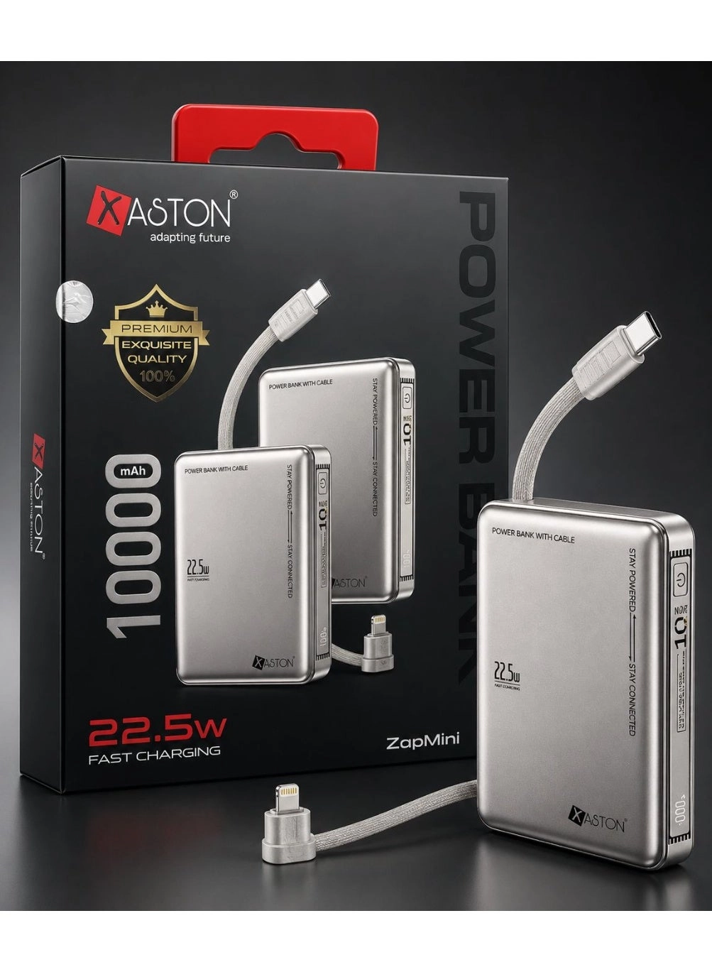 XASTON Welly NP59 - 10000mAh 22.5W Qualcomm 3.0 Quick Charge