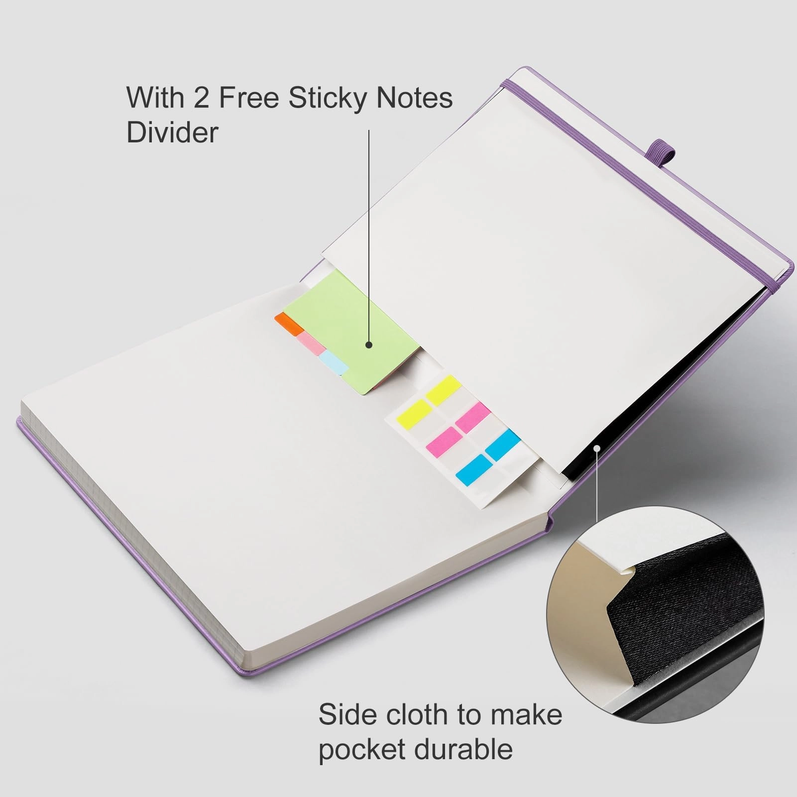 Notebook A4 Hardcover - Lined 192 Pages