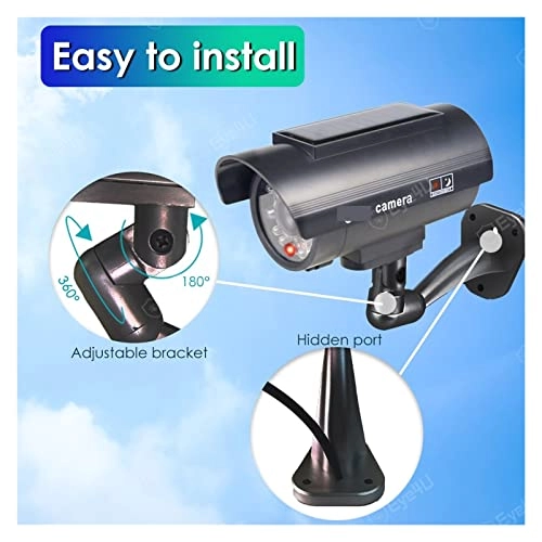 Solar Surveillance Camera - indoor and outdoor