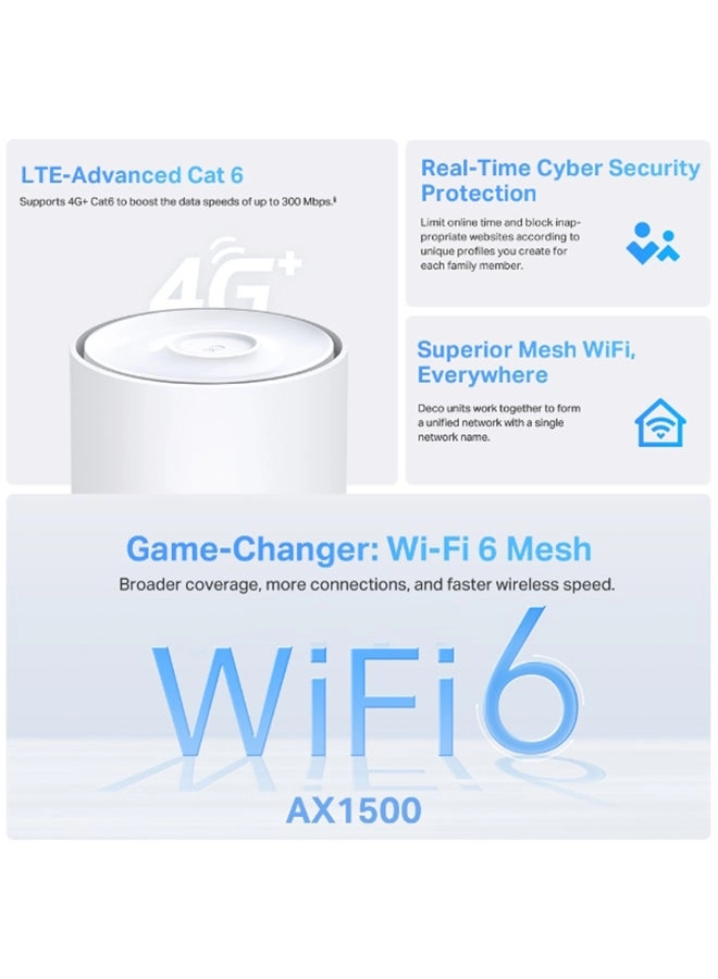 Deco X10-4G - WiFi 6