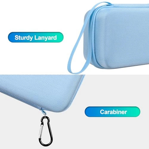 Carrying Case - 14.75 x 12.09 x 9.27 cm Compatible with ESOXOFFORE / GKTZ / WEEFUN / Eveedo / Anchioo / YTETCN