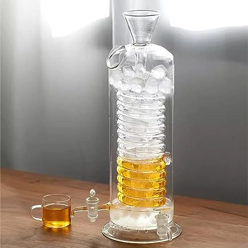 Iced Coffee Maker - 180ml 340ml Spiral Cooling Tube