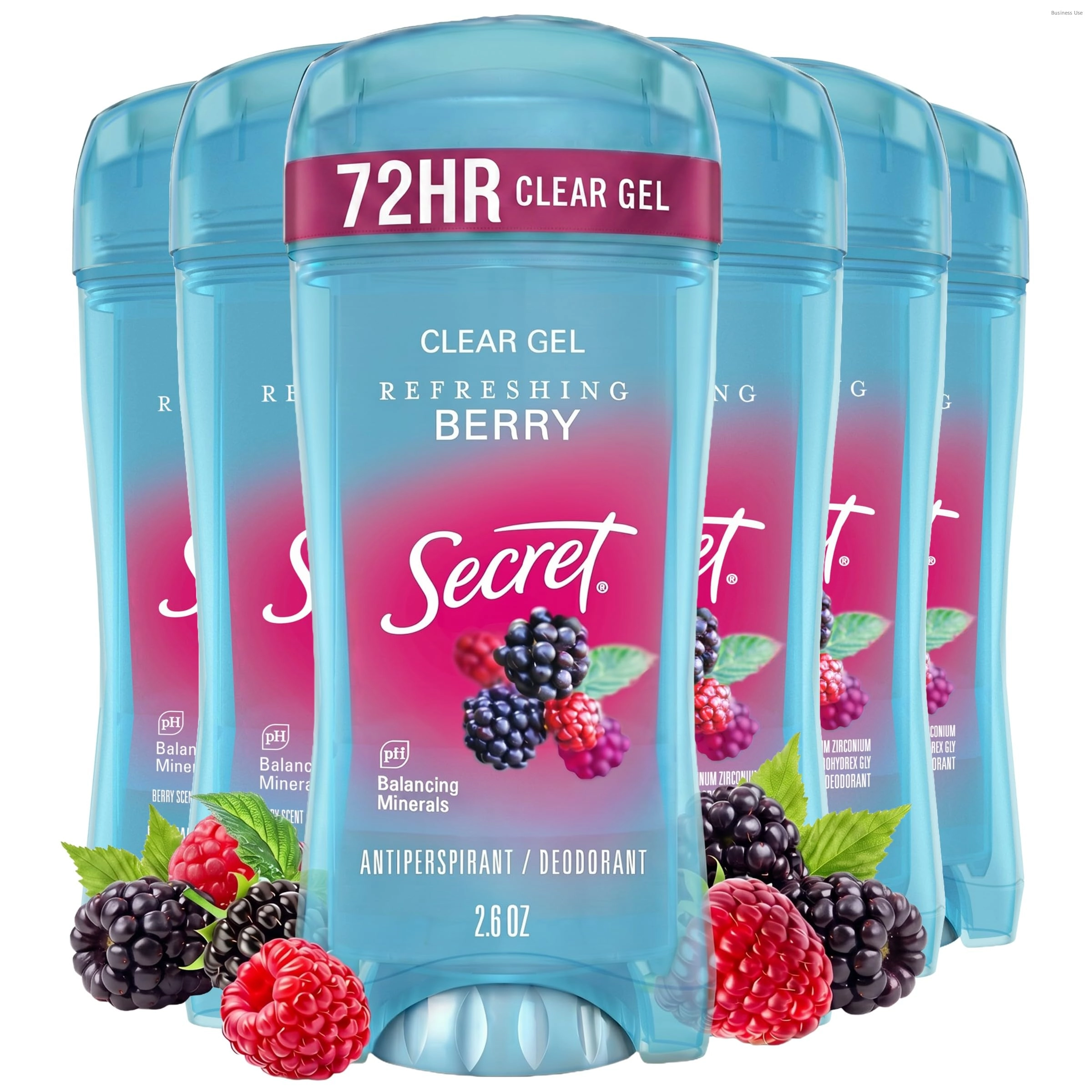 Secret 48 Hour Clear Gel Deodorant - Berry 2.6 oz