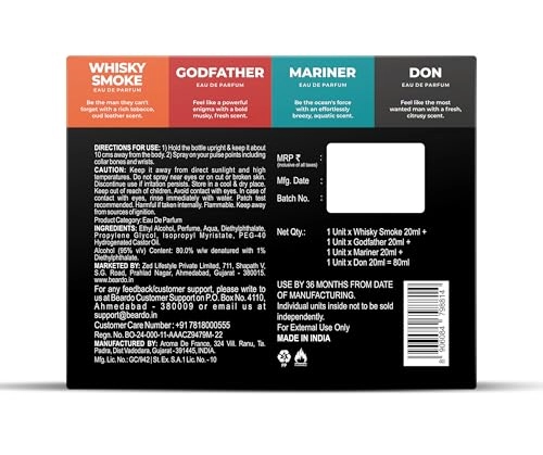 Him & Her Perfume Giftset - Eau De Parfum 20ml x 4