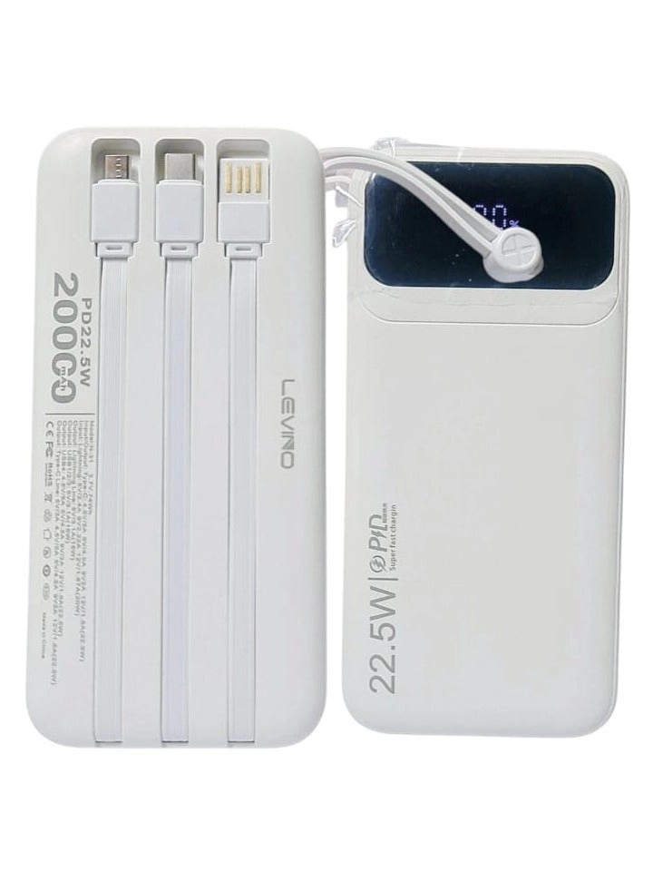 N31 - 20000mAh 22.5W 4 USB 2 Type-C