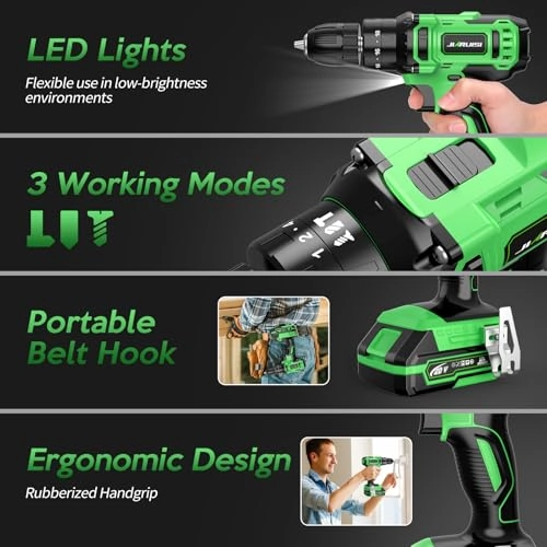 Cordless Drill - 2000mAh