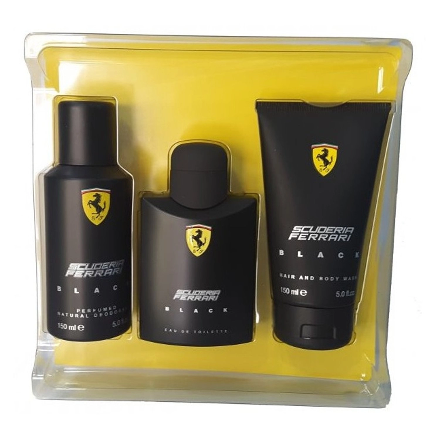Black Perfume - 125ml Eau de Toilette + Bodywash - 150ml + Deo Spray - 150ml