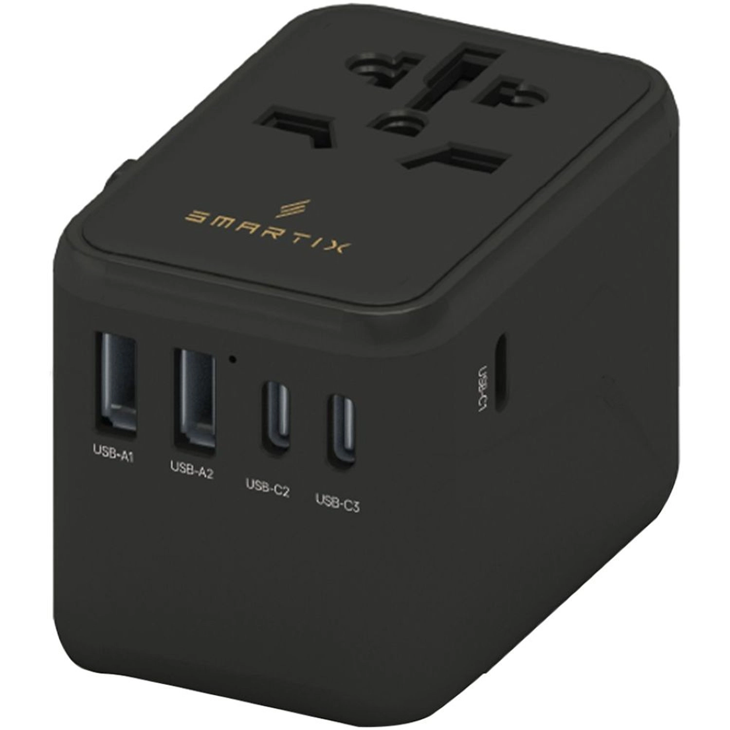 Premium International Travel Adapter - 2/3-Pin Plug 61 Watts