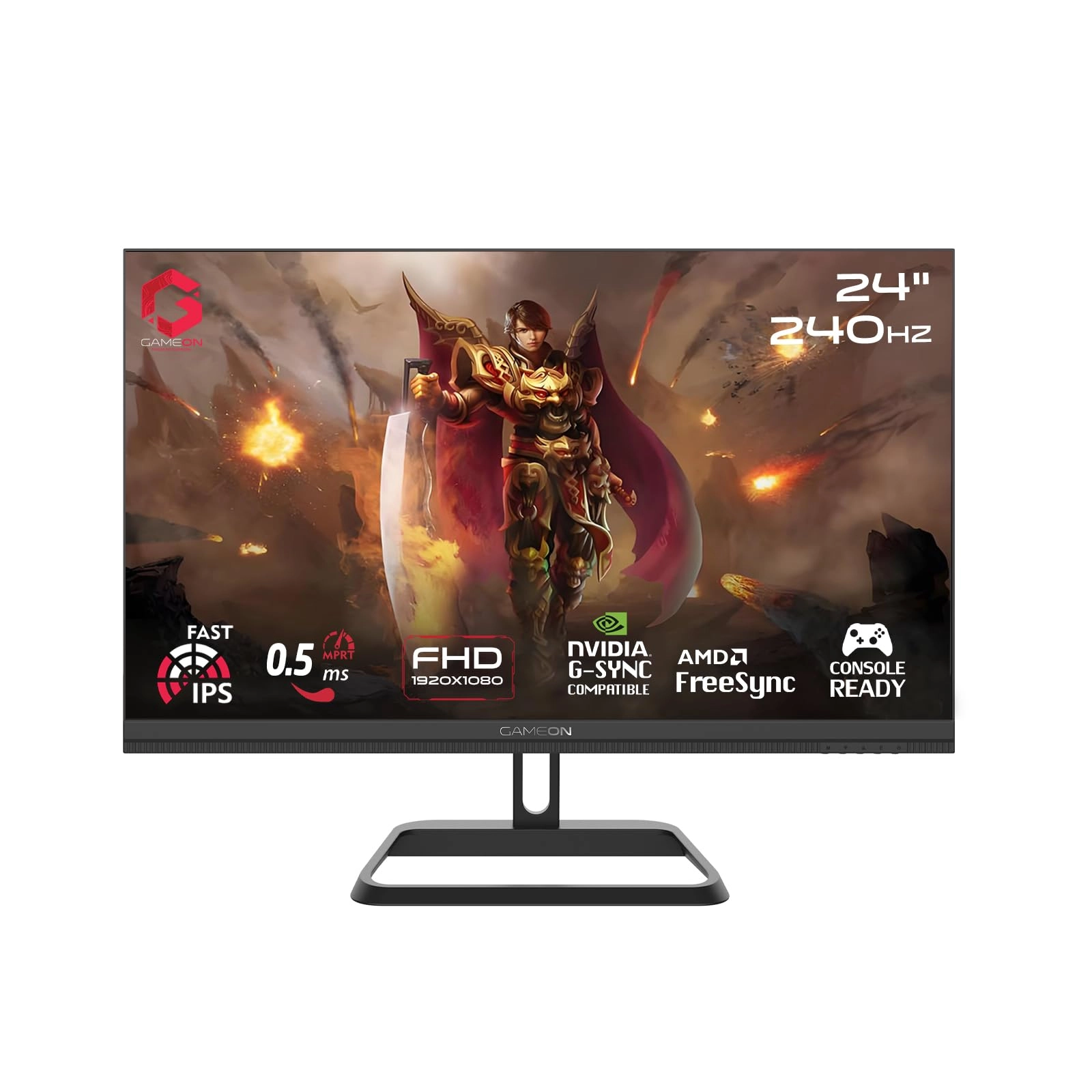 GameOn Midnight Series - GOM24FHD240IPS 24 Inches 1920x1080