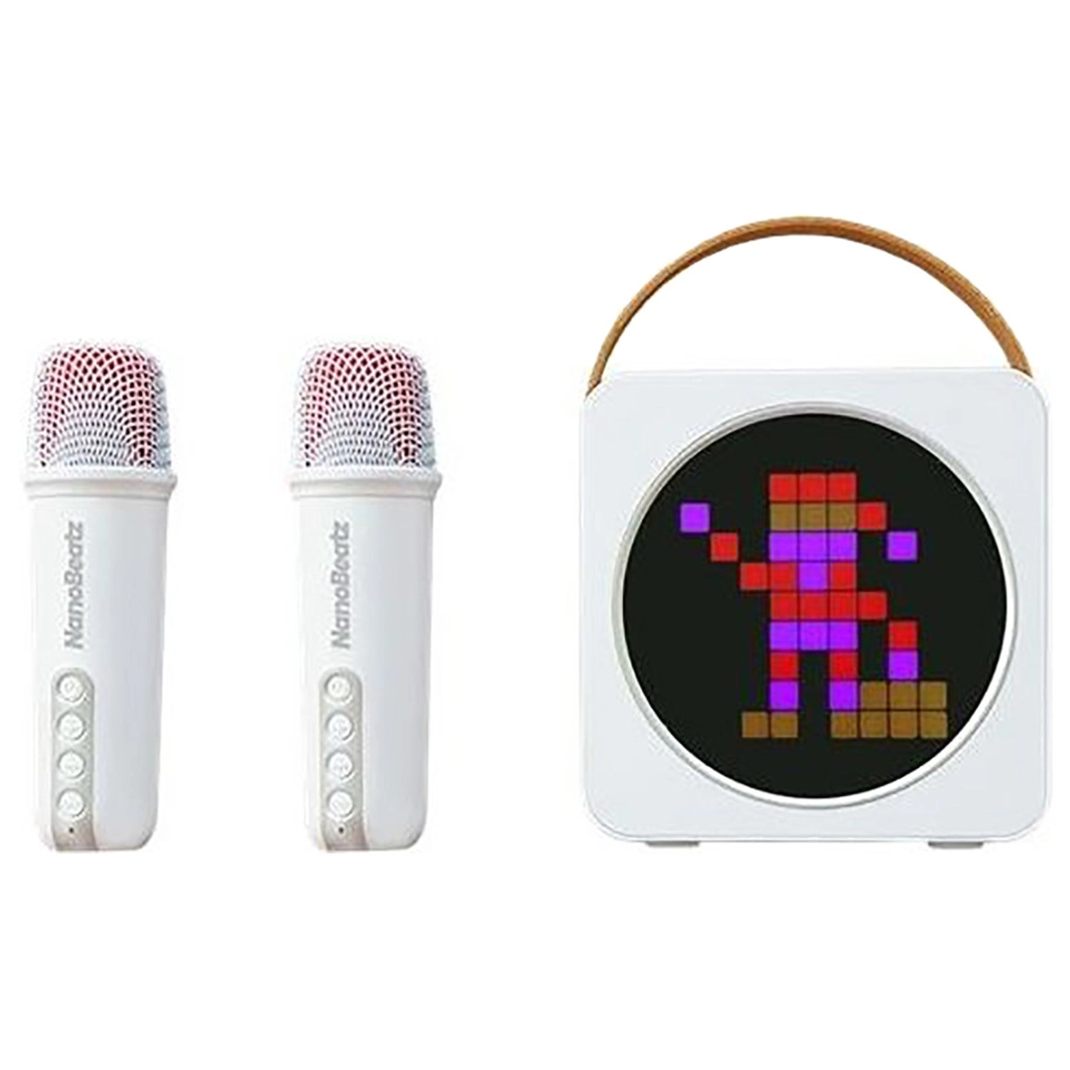MagicStar Nanobeatz Mini Karaoke BB220 - 2 wireless microphones 20 W