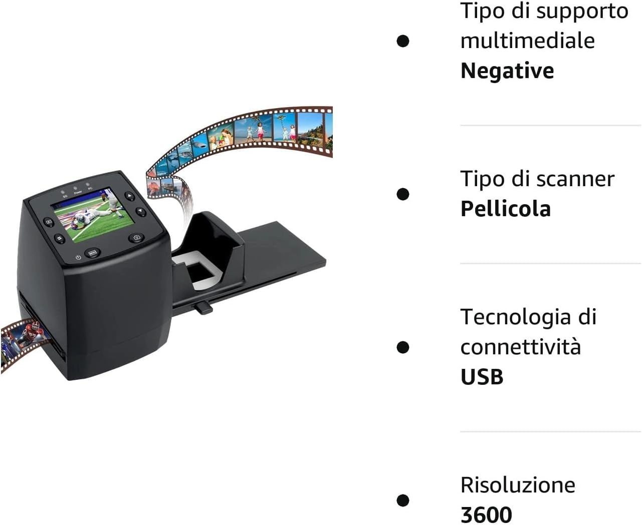135 Film Negative Scanner - USB 2.0