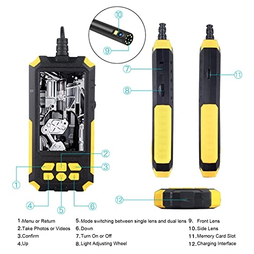 Borescope - 2600mAh 1080P 5M Cable