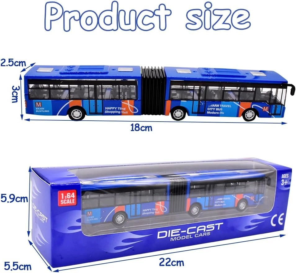 Bus Model Car - 1pcs