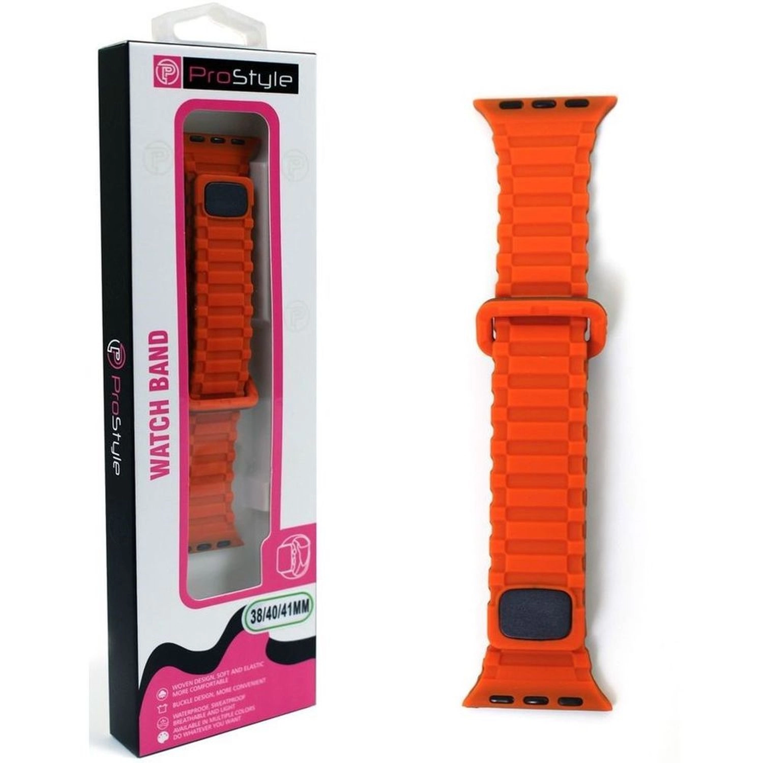 Silicone Watch Strap - 38mm/40mm/41mm