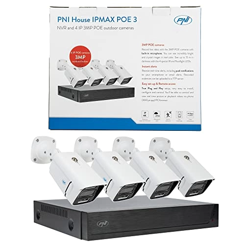 IPMAX POE 3 - 4 cameras 9 channels 3MP