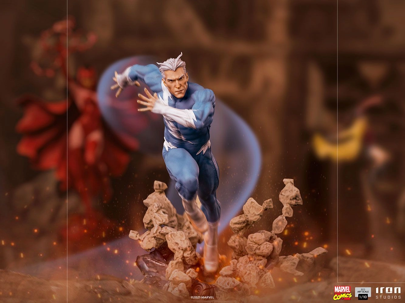 Quicksilver - Marvel - Battle Diorama Series Art Scale 1:10