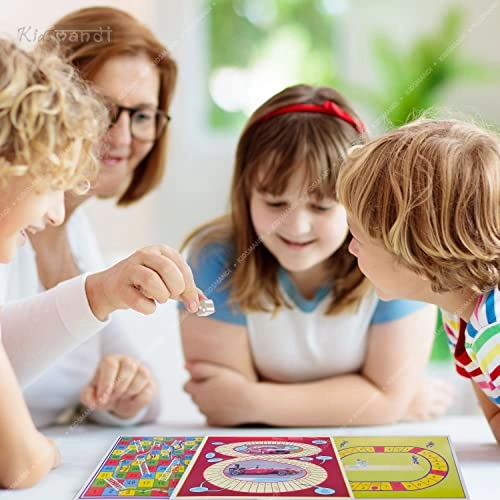 Five in One Fun - Brainvita Ludo Snake and Ladder Racing Cricket
