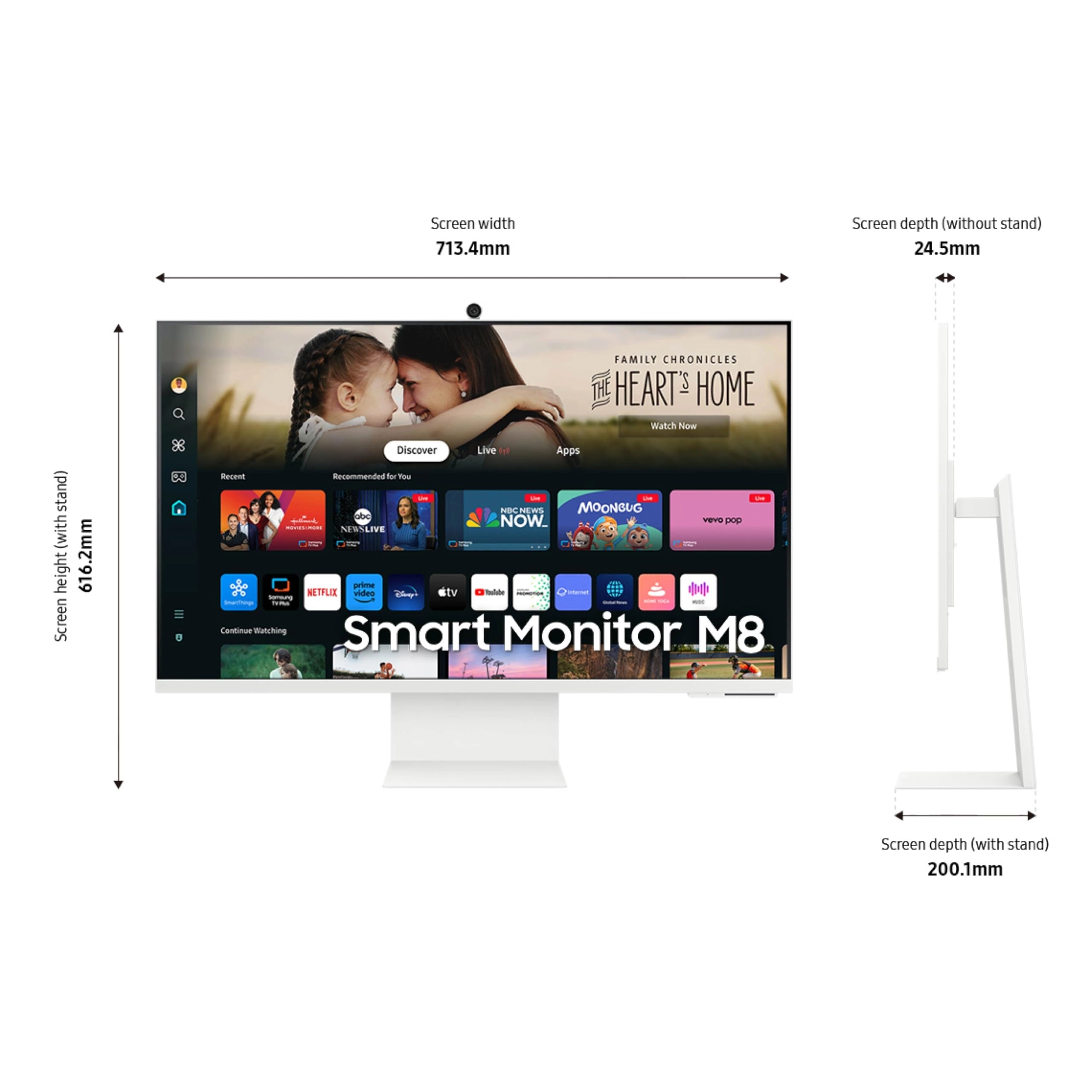 M8 (M80D) - LS32DM801UNXZA 32 inch 3840 X 2160