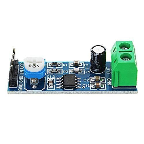 LM386 Mono Audio Amplifier Module - 5V-12V 10K Adjustable
